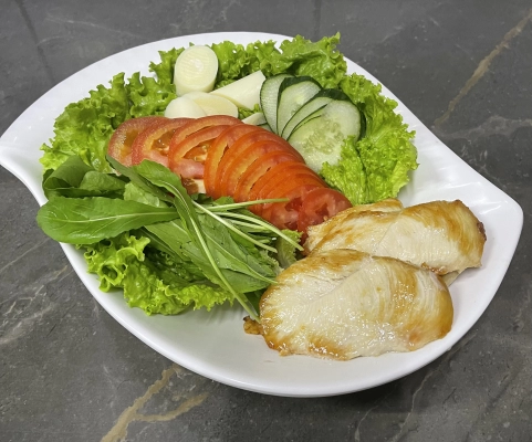 Imagem Salada Mista com Frango