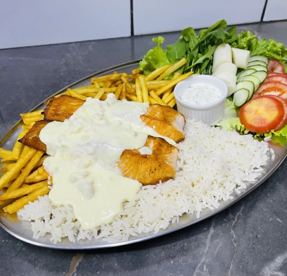 Imagem Salmão ao molho com camarão