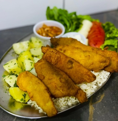 Imagem Tilápia a milanesa ao molho de camarão